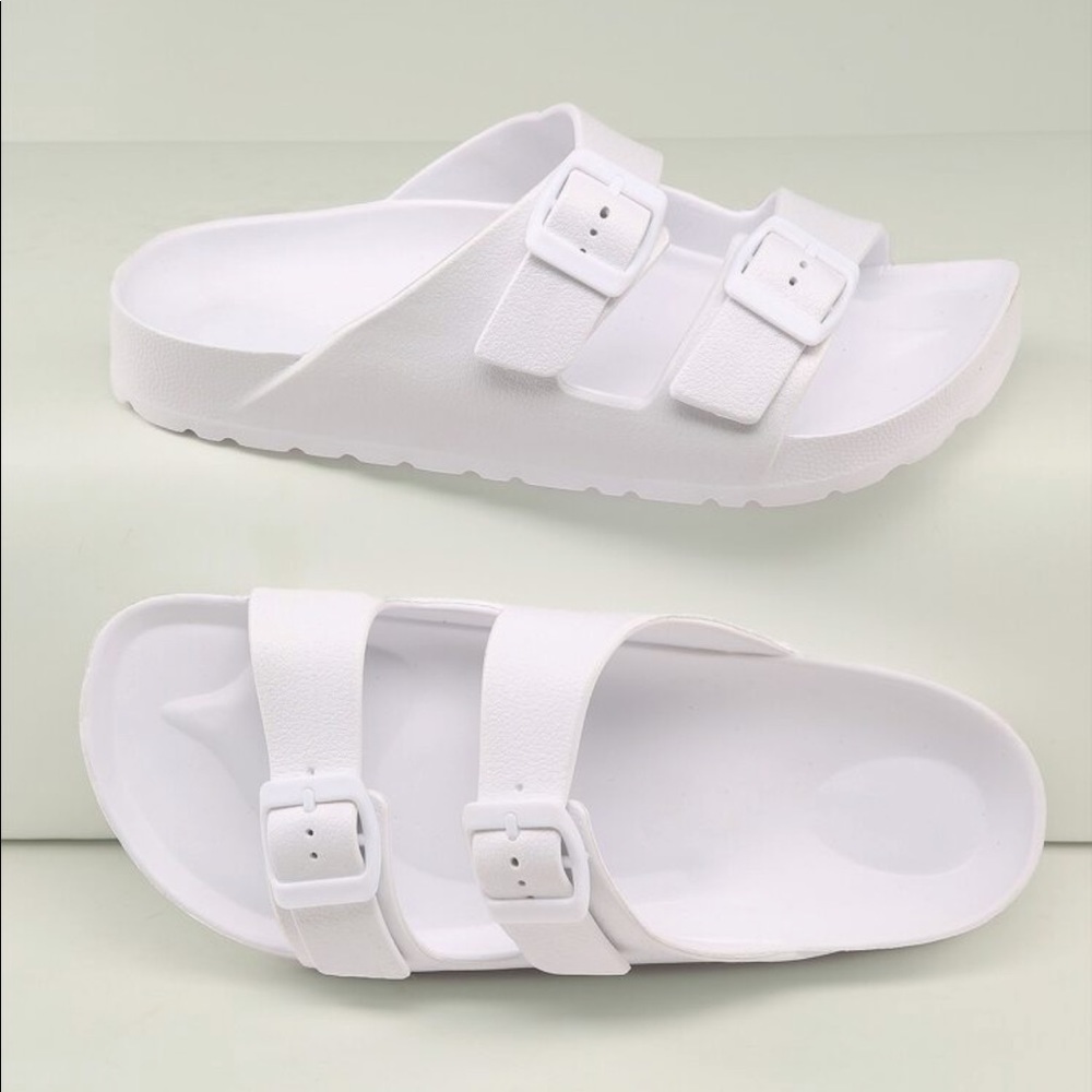 Two-Buckle Rubber Slides